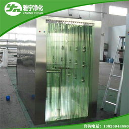 食品厂风淋室规格、上海风淋室及雅宁净化节能设备应用指南